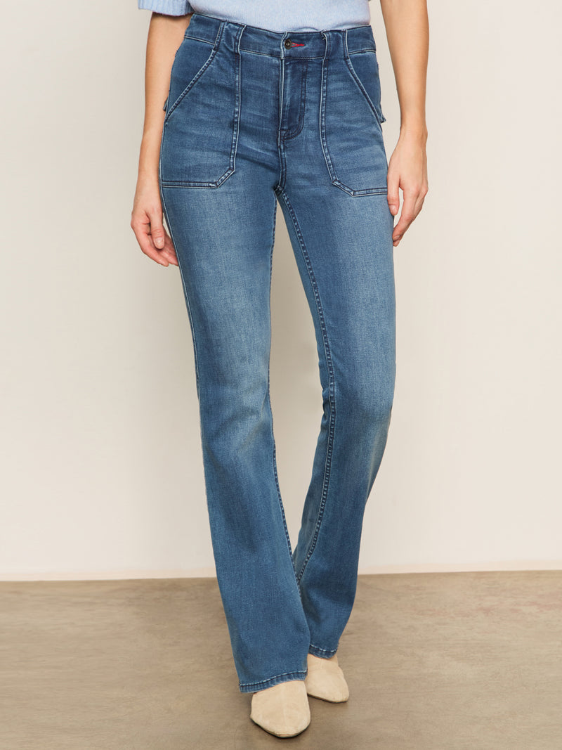 Sculpted Hayden Bootcut Standard Rise Denim Pant Lucky Streak alt 1
