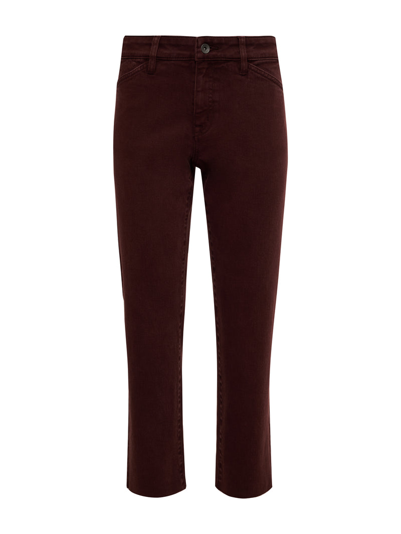 Cadence 90's Straight Crop Jean Chicory alt 5