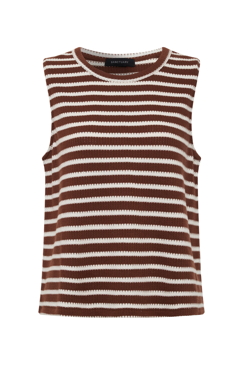 Campari Tank Clay Stripe alt 5