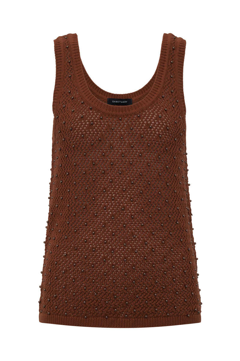 Dune Studded Tank Ancient Clay alt 6