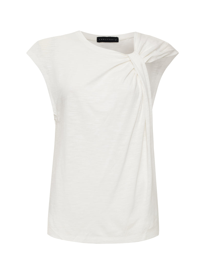 So Twisted Muscle Tee White alt 5