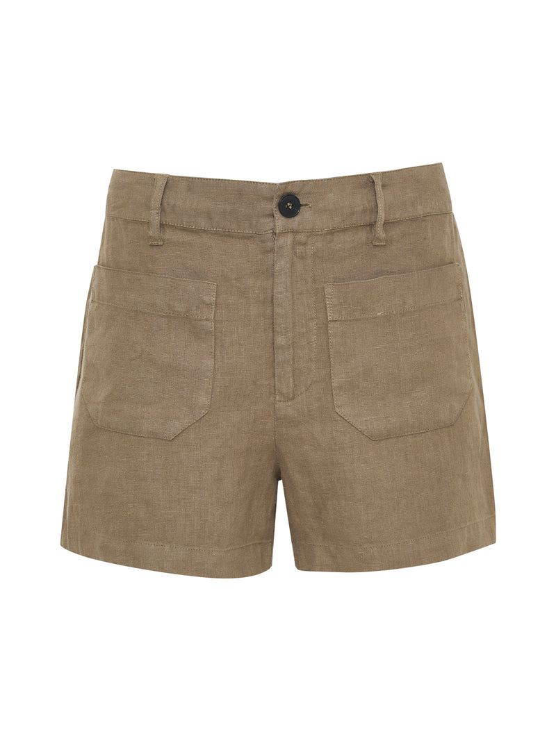 Linen Marine Short Timber alt 5