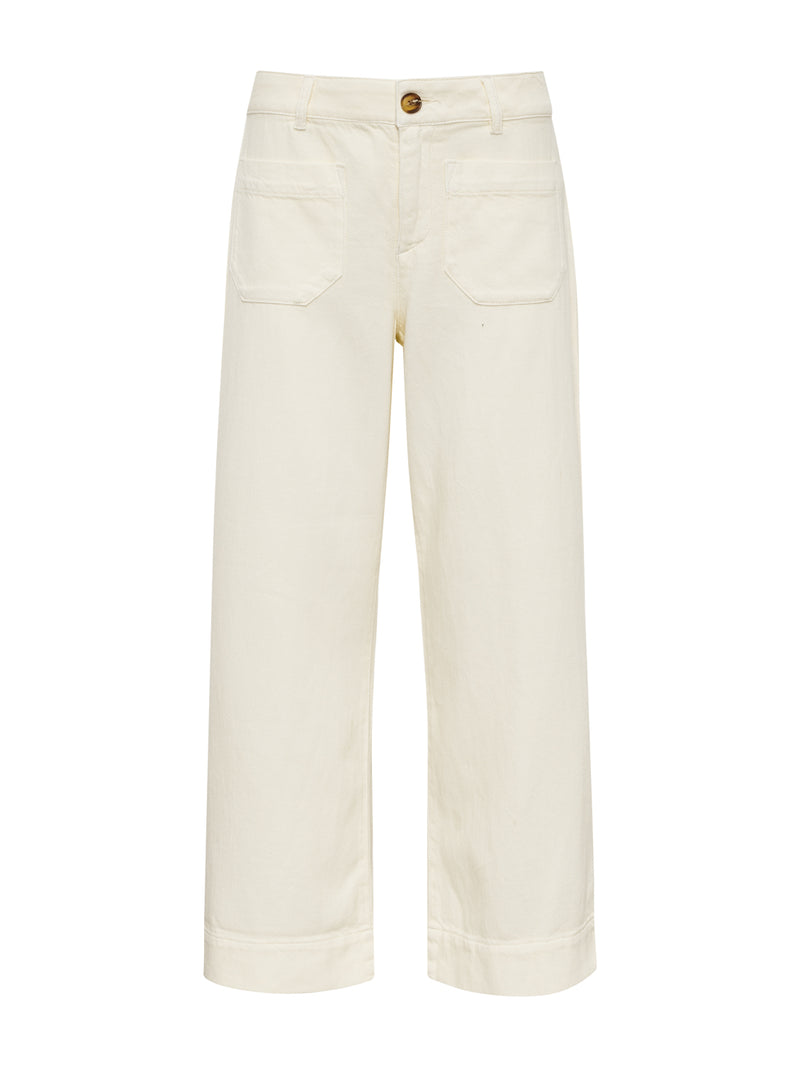 Soft Marine Wide Leg Crop Pant Collagen alt 5