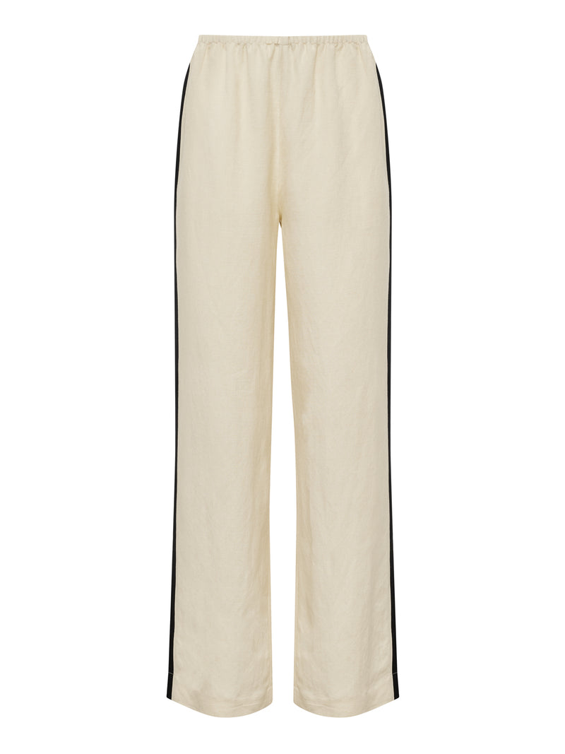 Casual Track Pant Summer Sand / Black alt 6