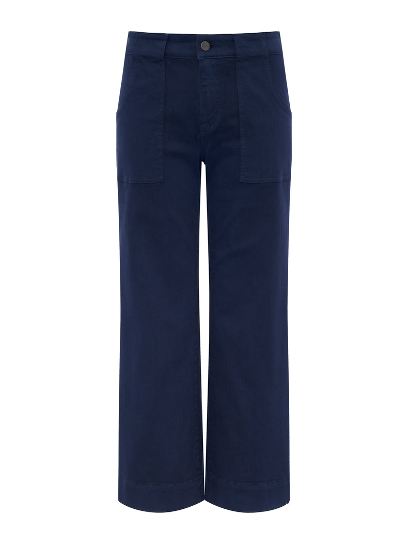 Insider Crop Pant Navy Blazer alt 6