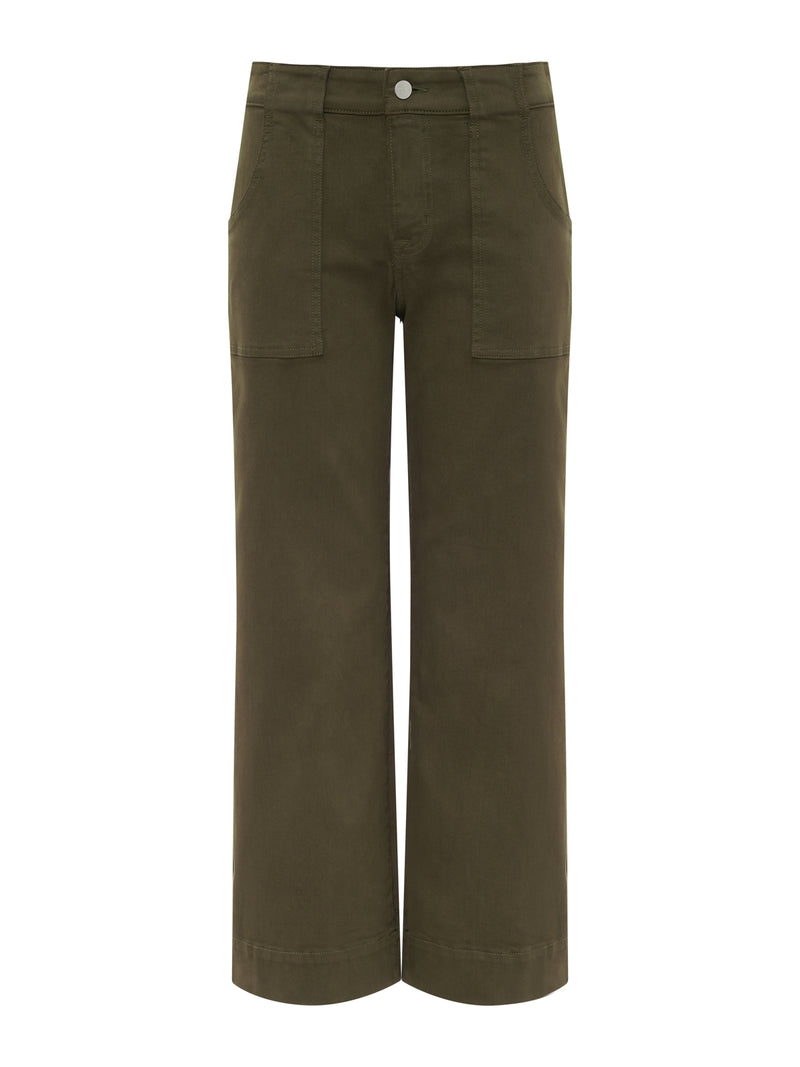 Insider Crop Pant Forage Green alt 5