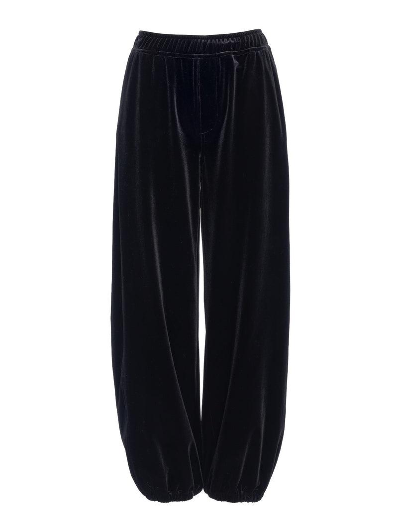 Velvet Micro Balloon Pant Black alt 6