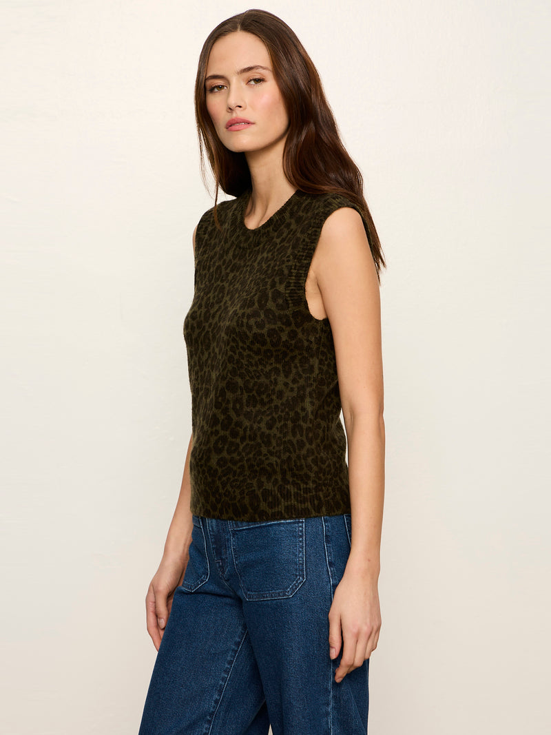 Soft Printed Shell Sweater Kalamata Leo alt 1