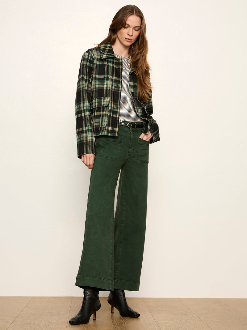 Avid Plaid Jacket Evergreen Plaid alt 6