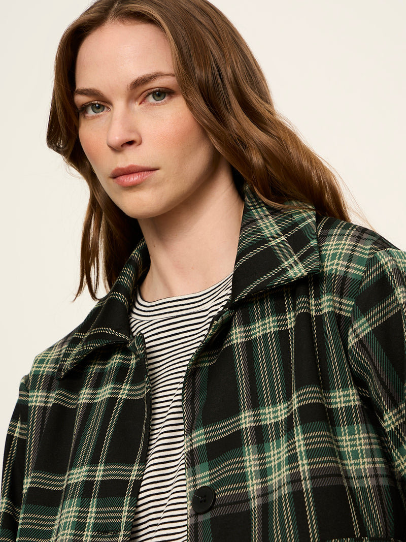 Avid Plaid Jacket Evergreen Plaid alt 4