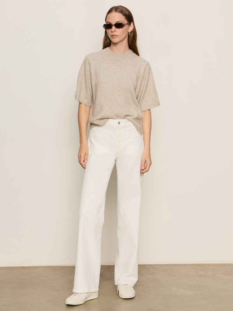 Perfect Sweater Tee Heather Pearl alt 6