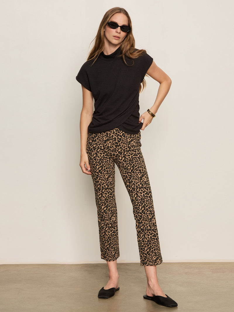 Carnaby Kick Crop Leggings French Kitty alt 4