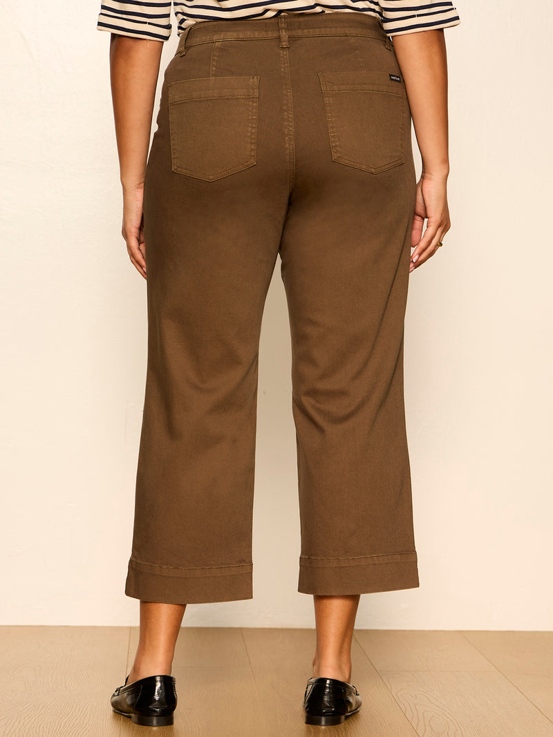 Insider Crop Pant Forage Green Extended Sizing alt 3