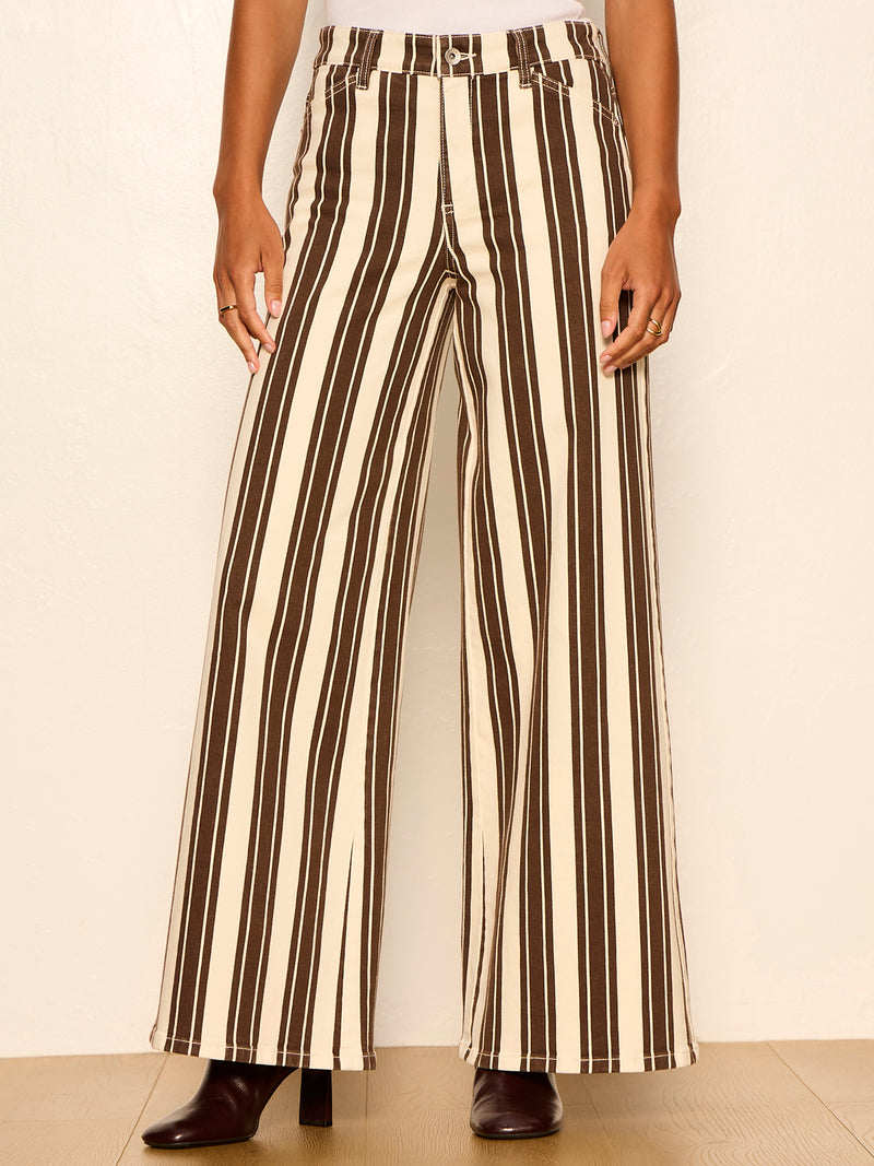 Celeste Wide Leg Jean Root Stripe alt 1
