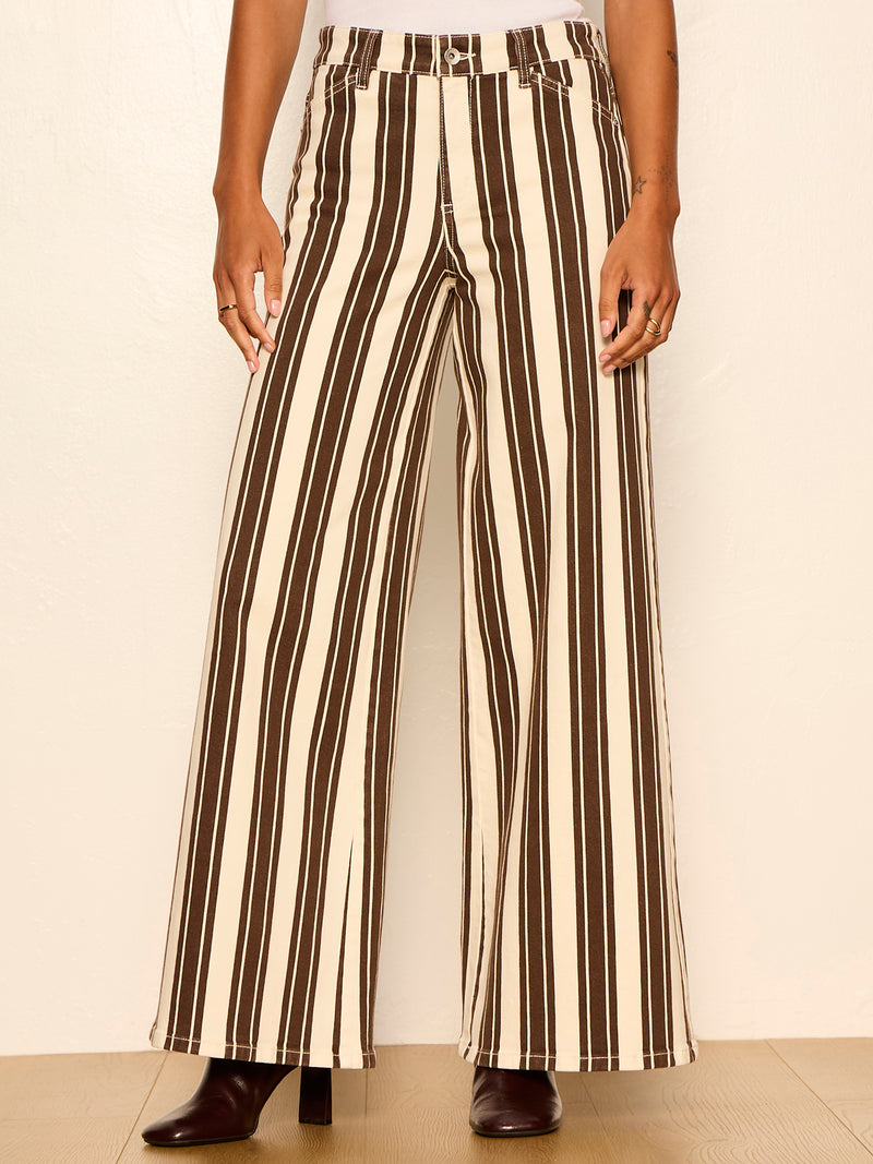 Celeste Wide Leg Jean Root Stripe alt 1