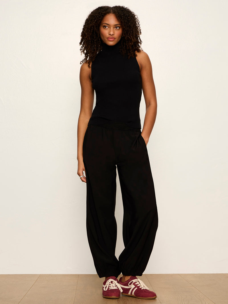 Micro Balloon Pant Black alt 5