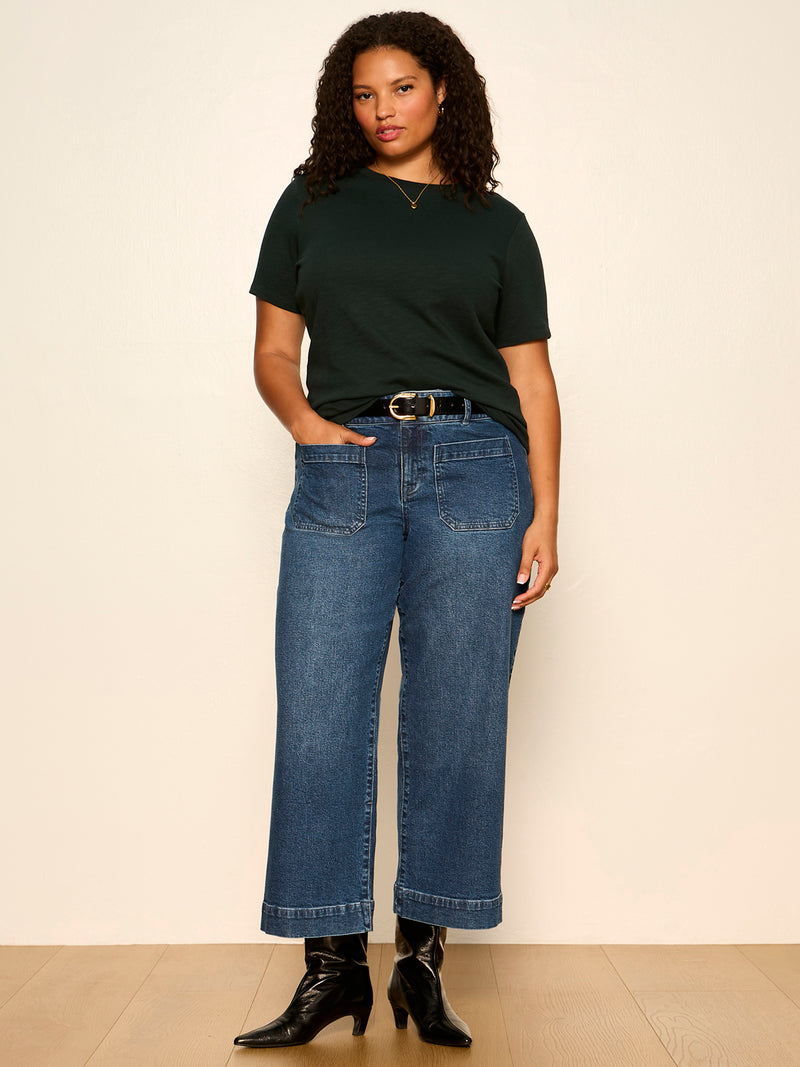 Chelsea Wide Leg Jean Last Chance Extended Sizing alt 4