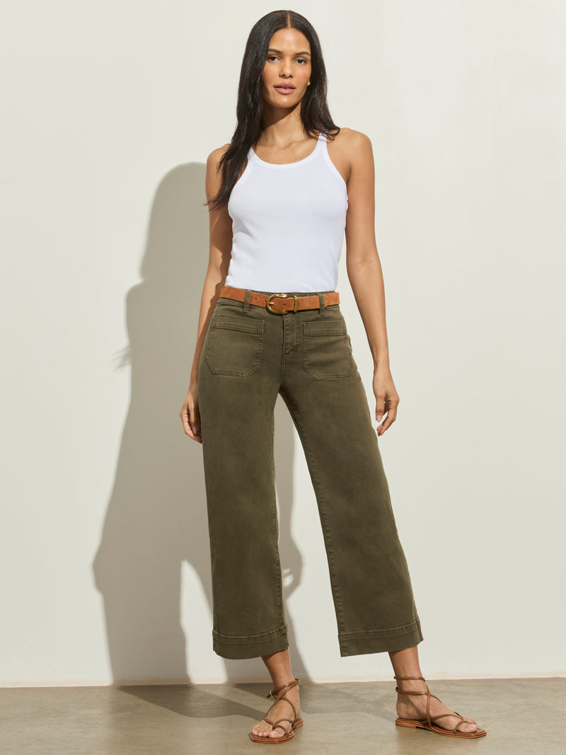 The Marine Standard Rise Denim Pant Fatigue alt 5