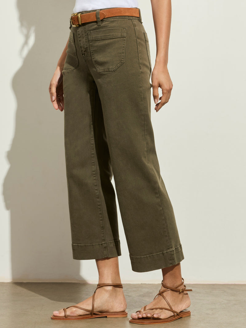 The Marine Standard Rise Denim Pant Fatigue alt 3