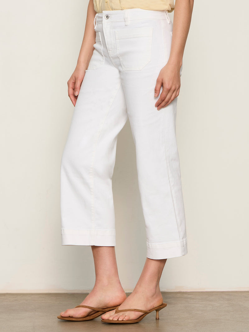 The Marine Jean Bleached White alt 2