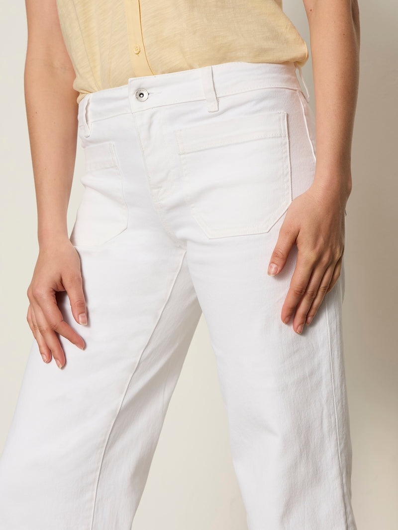 The Marine Jean Bleached White alt 4