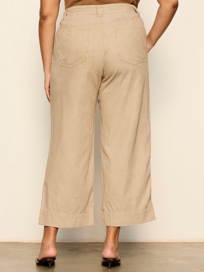 Lily Stripe Cropped Pant Lido Stripe Extended Sizing alt 4