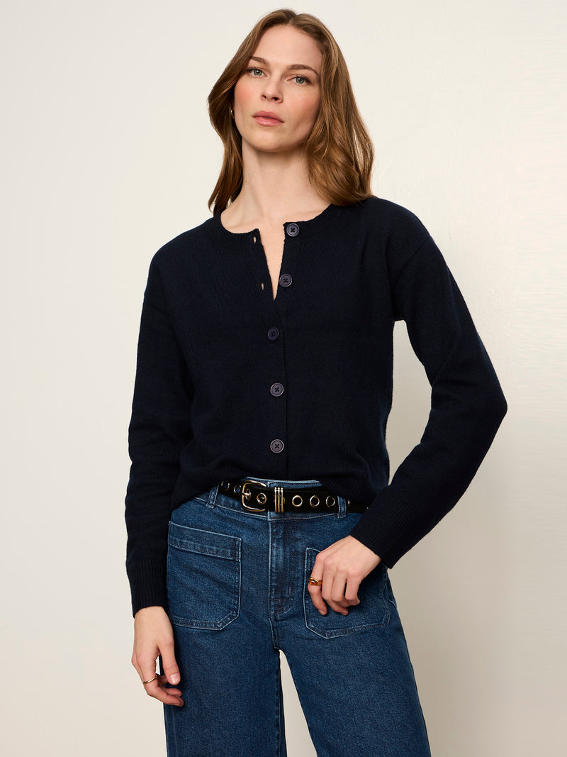 Must-Have Cardigan Navy Blazer Petite Sizing
