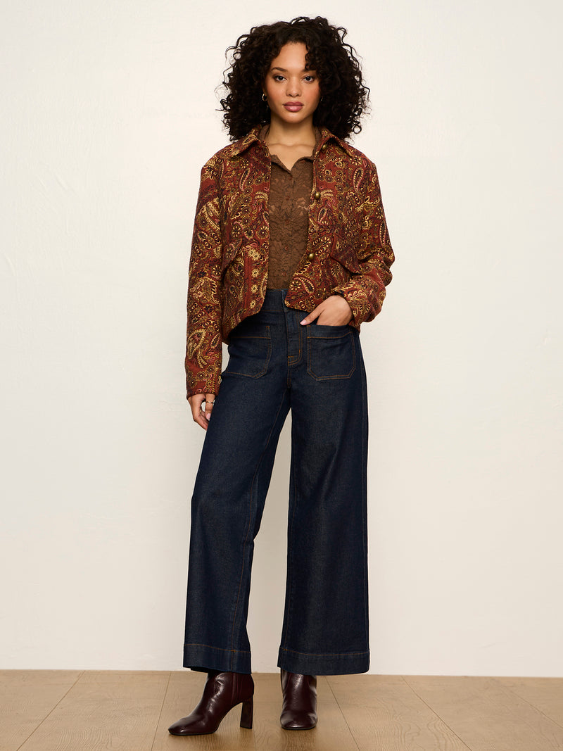 Dreamer Lace Shirt Cocoa Powder alt 6