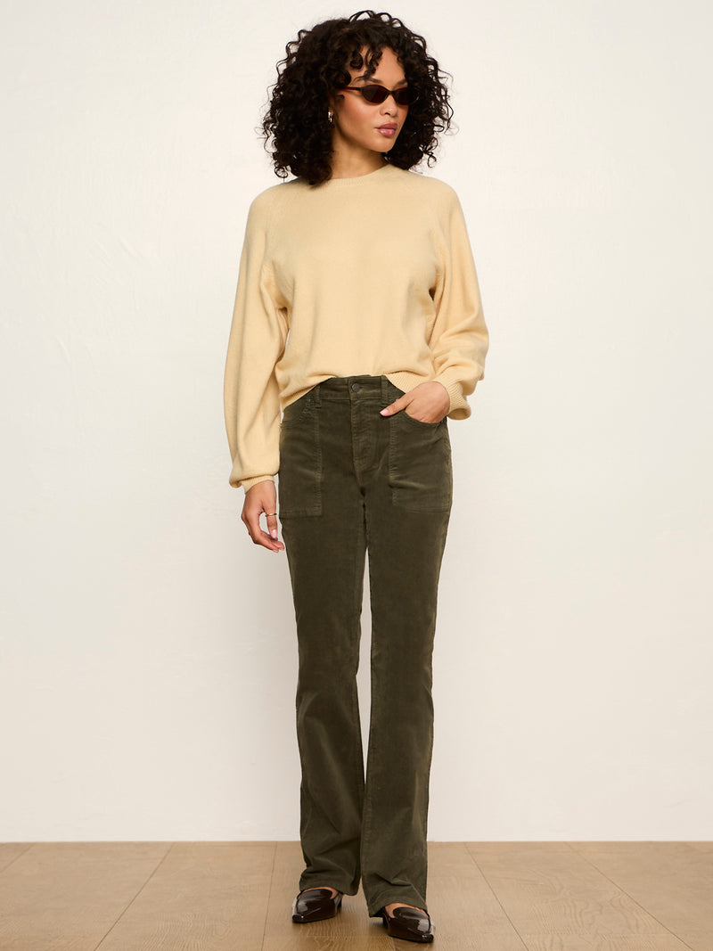 Soft Popover Sweater Light Goldie alt 6