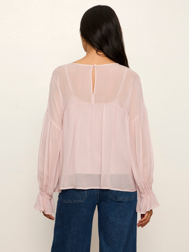 Keepsake Volume Blouse Dried Petal alt 1