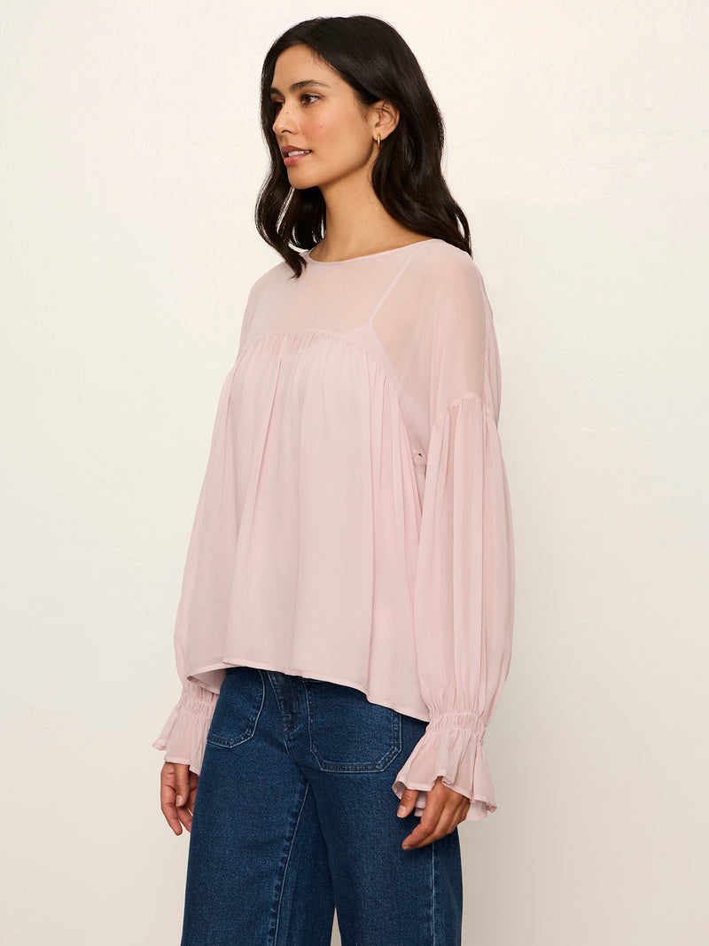 Keepsake Volume Blouse Dried Petal alt 2