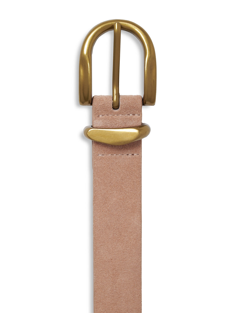 All Day Suede Belt Desert Pink alt 1