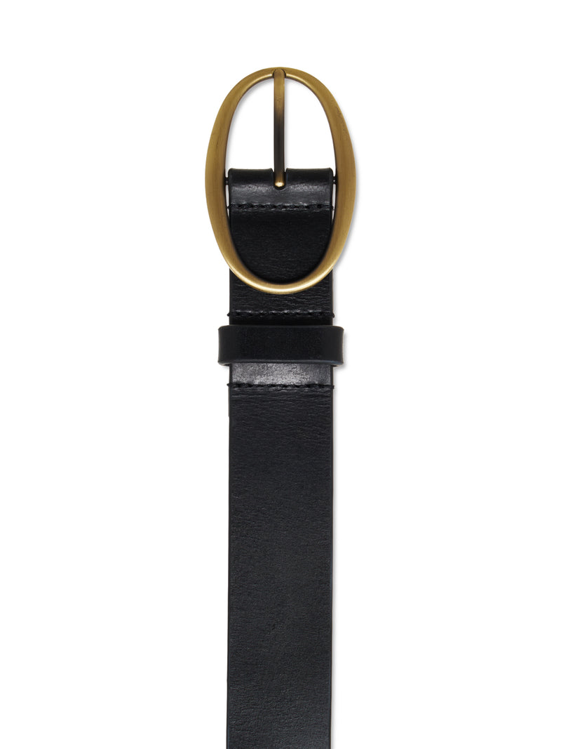 Endless Leather Belt Black alt 1