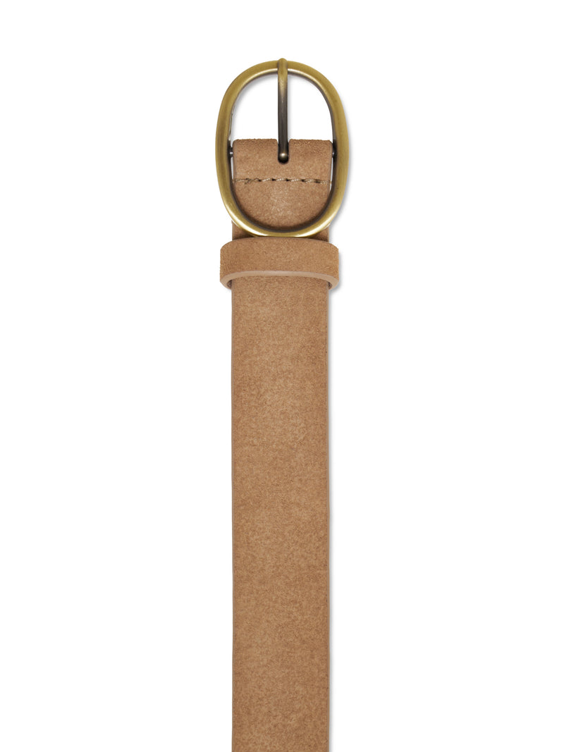 Endless Suede Belt Light Oat alt 1