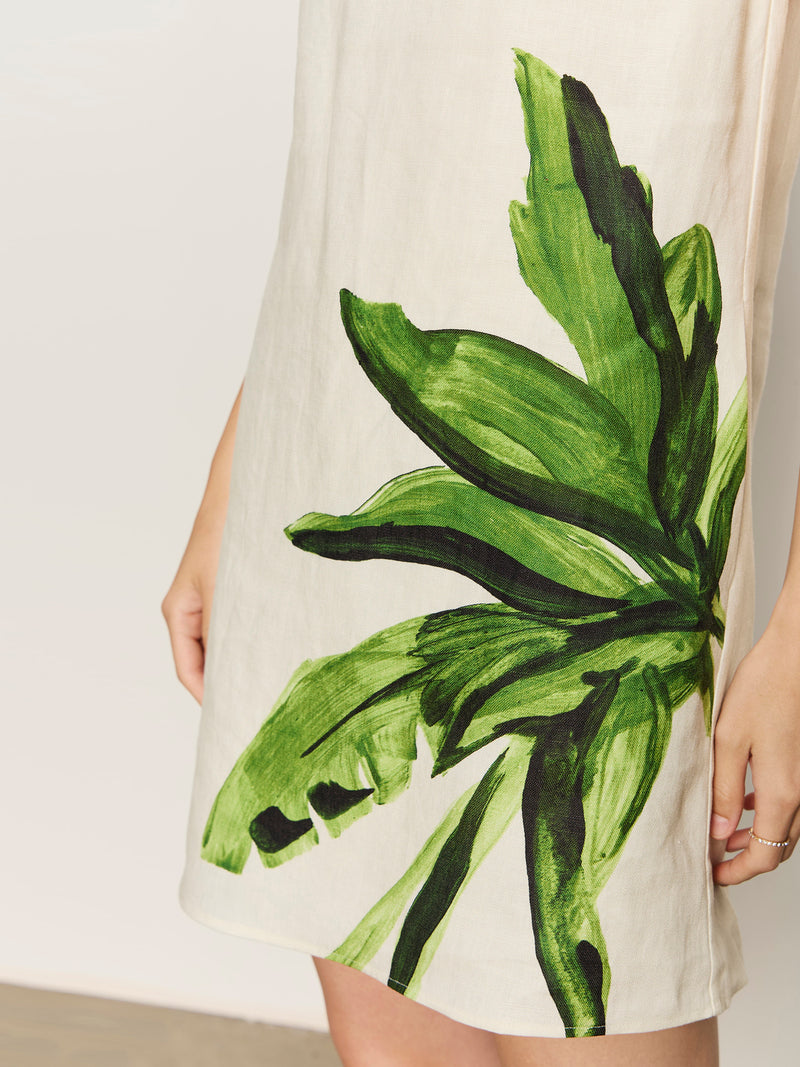 Way To Be Linen Shift Dress Palmetta alt 3
