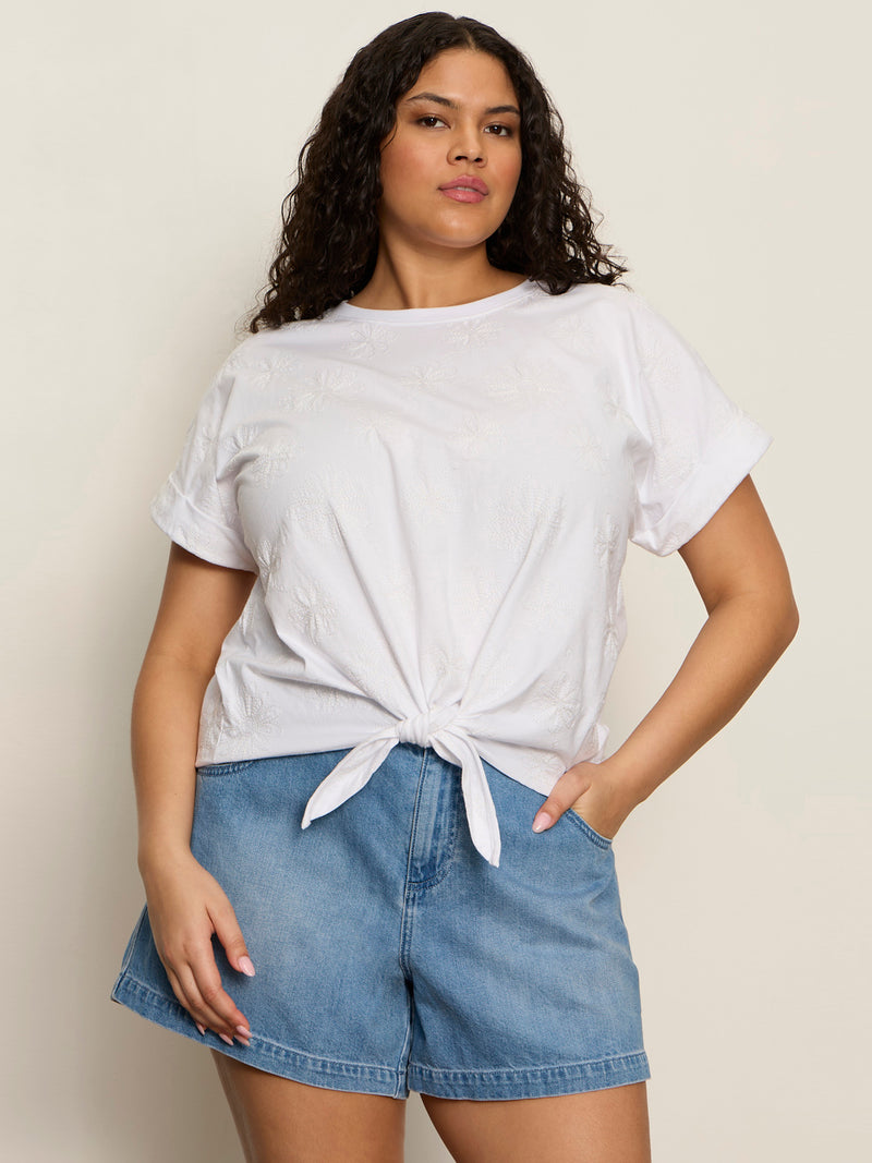Idyll Tie Short Jean Serenade Extended Sizing alt 1