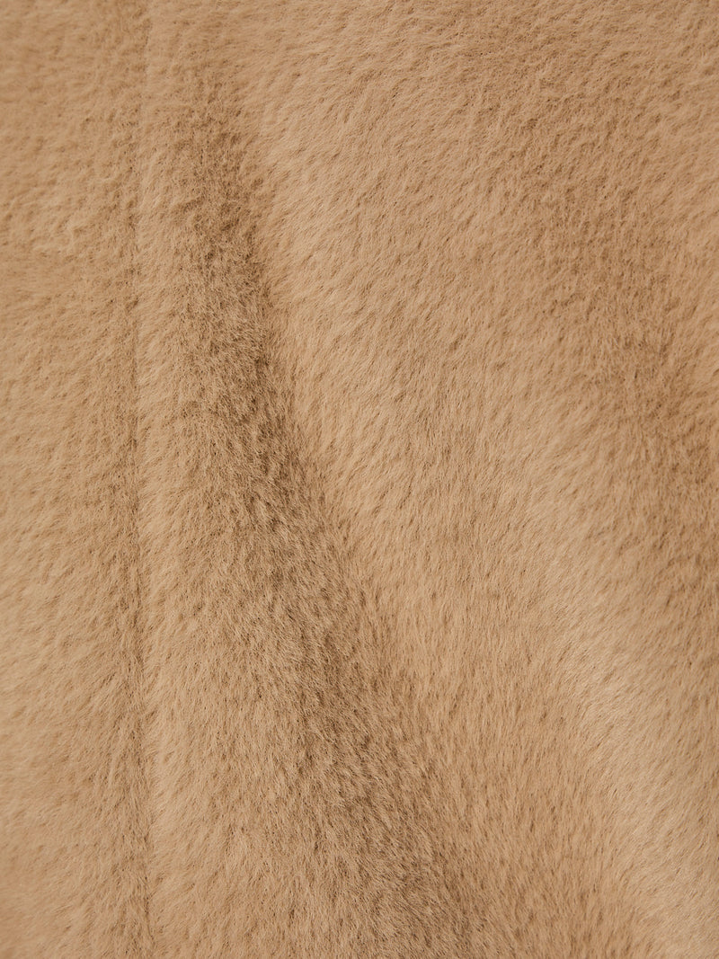 Live In Fur Coat Warm Camel alt 6