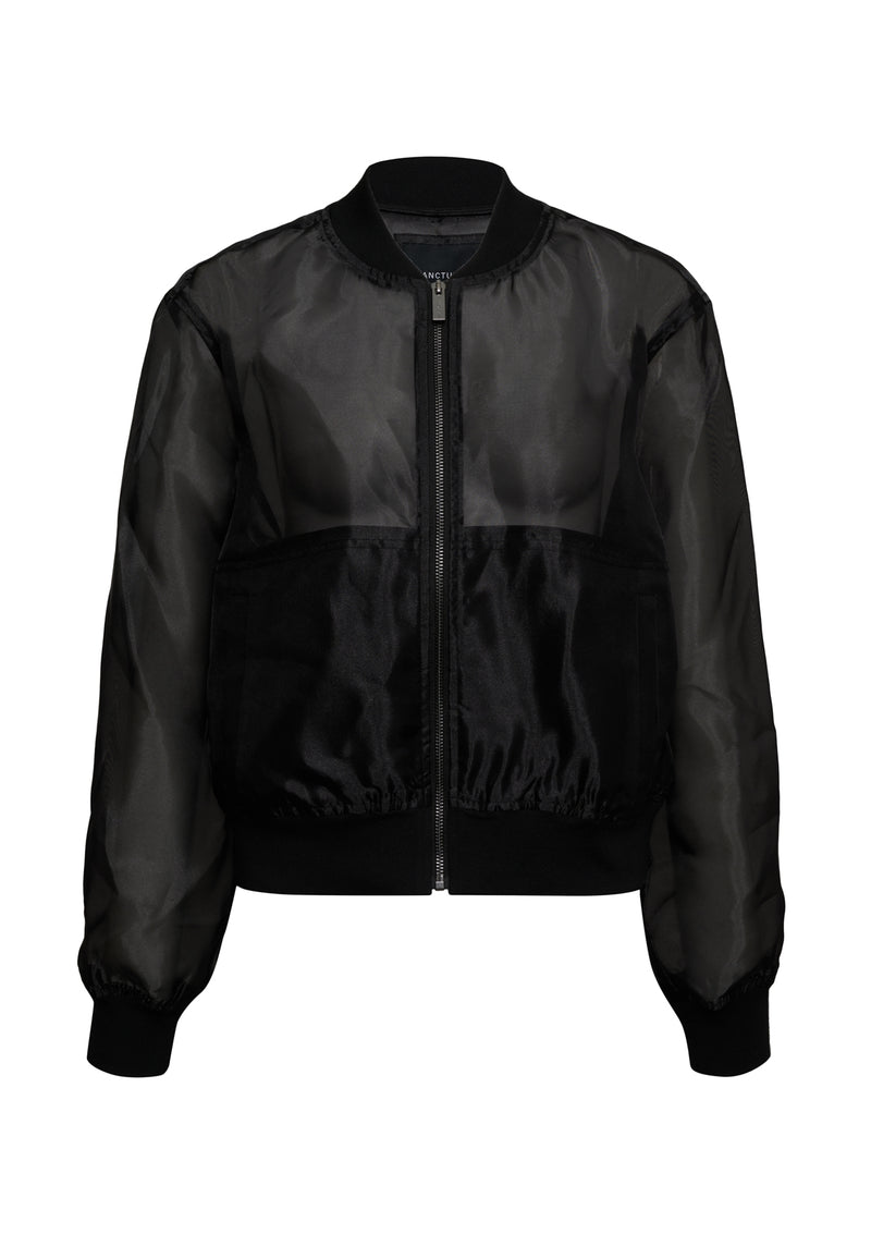 Shane Organza Bomber Black alt 6