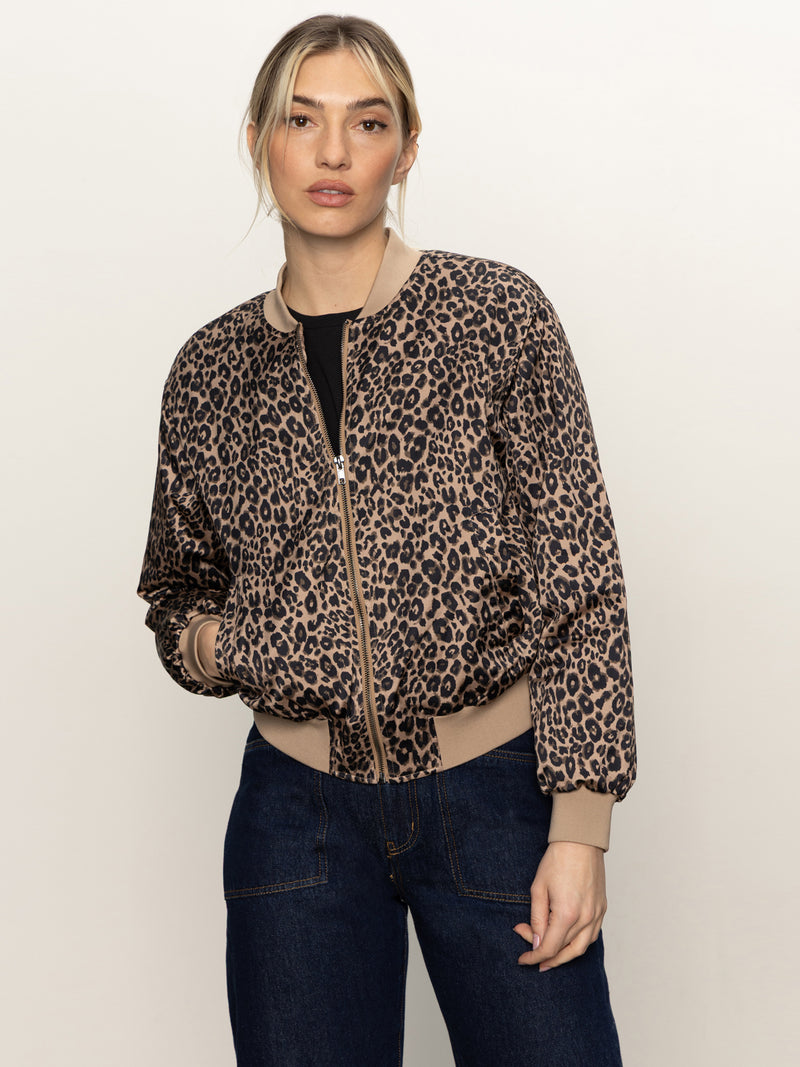 Monroe Sateen Bomber Jacket French Kitty alt 2