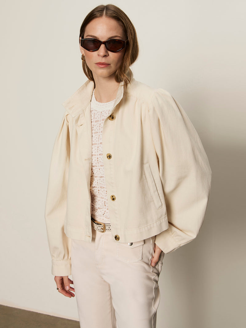 Charlotte Twill Jacket Collagen alt 2