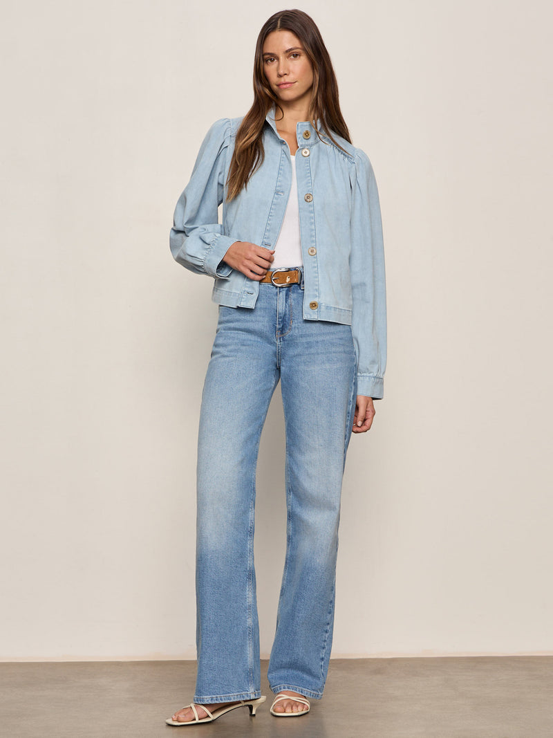 Charlotte Denim Jacket Whisper alt 5