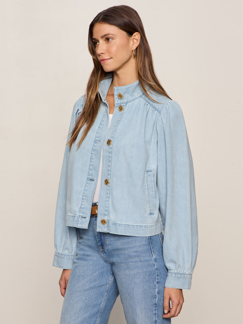 Charlotte Denim Jacket Whisper alt 2
