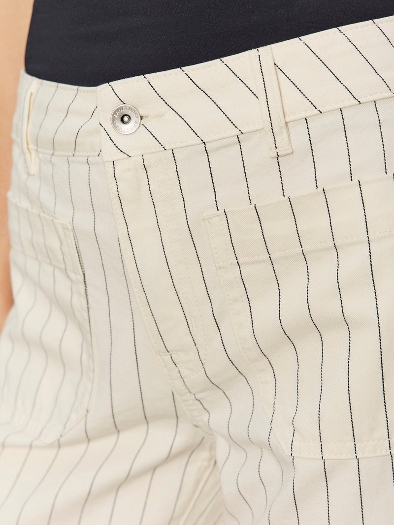 The Marine Jean Bleached White Pinstripe alt 3