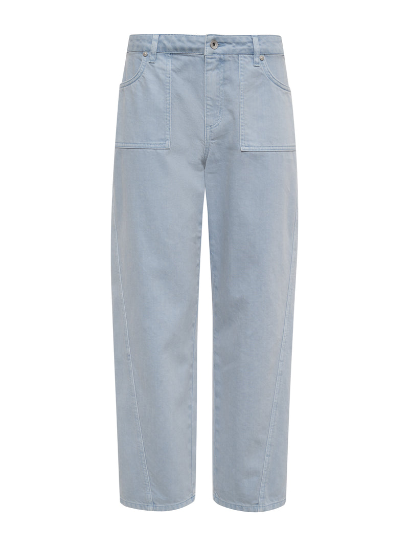 District Column Standard Rise Ankle Jeans Blue Mirage alt 5