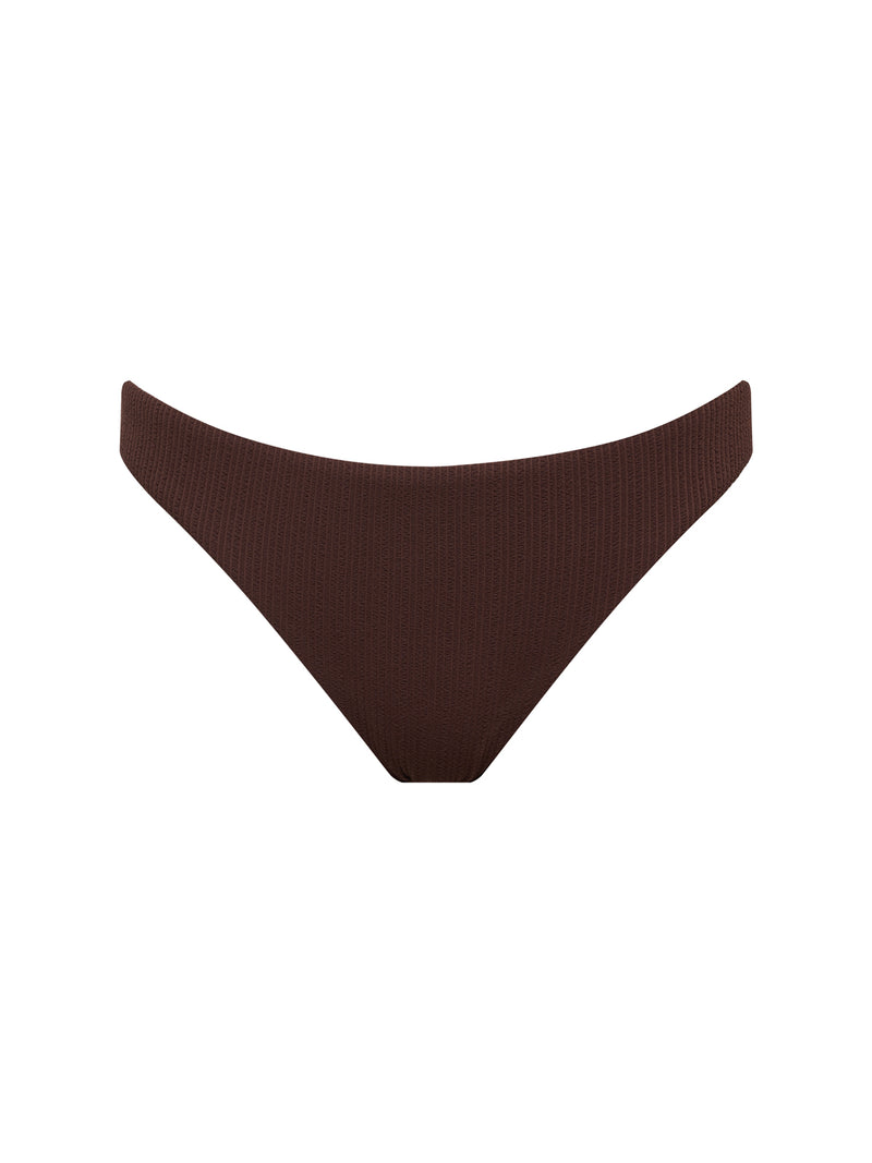 Stay Connected Hipster Bikini Bottom Espresso alt 4