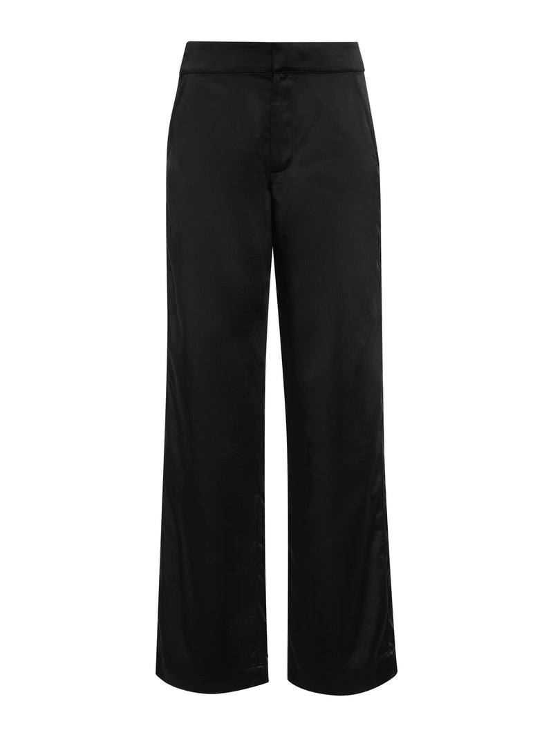 Modern Satin Trouser Black Extended Sizing alt 4