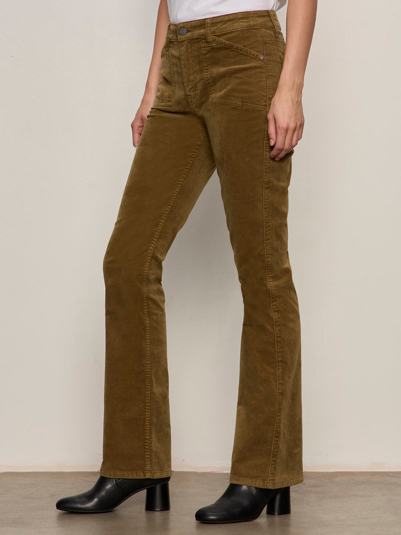 Velveteen Brook Bootcut Pant Dirty Martini alt 3