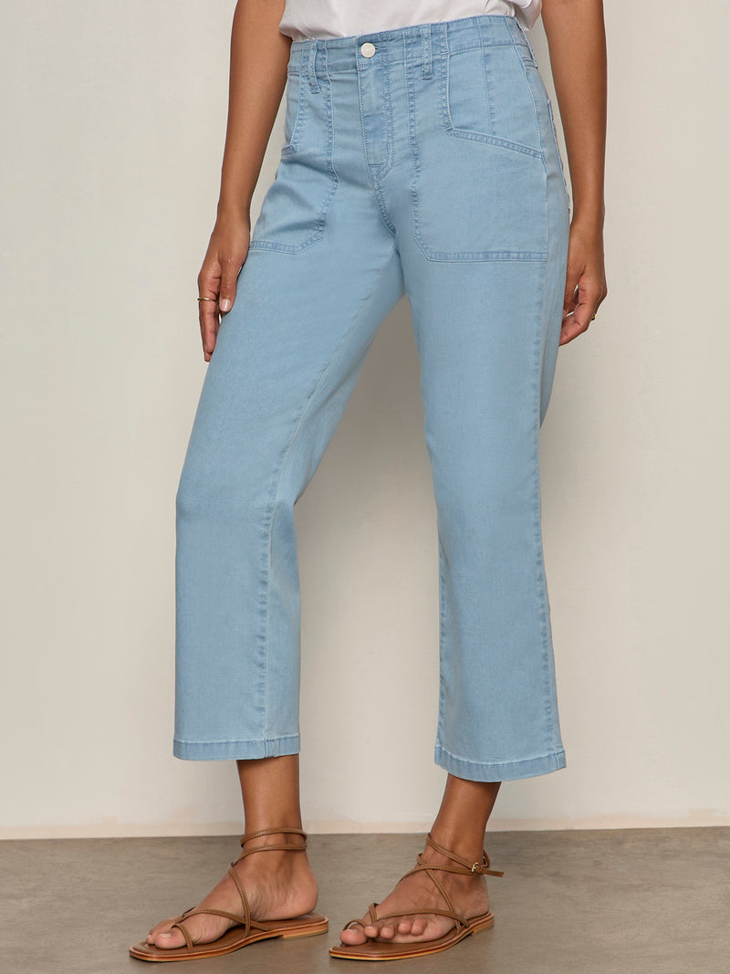 Retreat Crop Jean Skyline alt 2