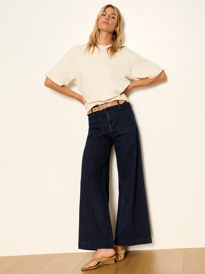 Marine Ultra Wide Leg Jean Magnetic alt 6
