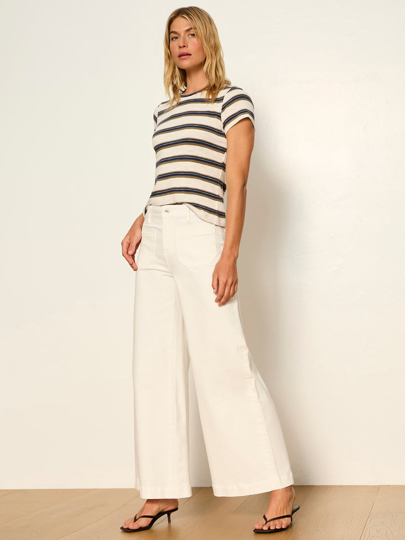 Marine Ultra Wide Leg Jean Chalk alt 4